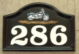 harley-number-plaque